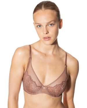 Mey Stunning Underwire Bra - Brown
