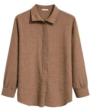 MixRay Cotton Shirt - Brown