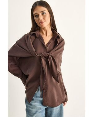 Bianco Lucci Shirt - Brown