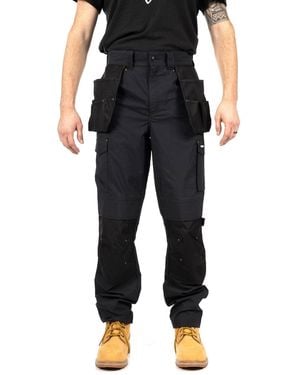 Caterpillar Nexus Holster Stretch Pocket Cotton Outdoor Trousers - Black