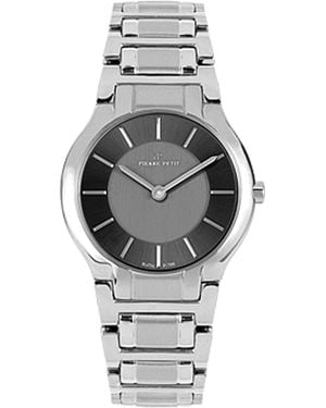 Pierre Petit Serie Laval Watch Stainless Steel - Black