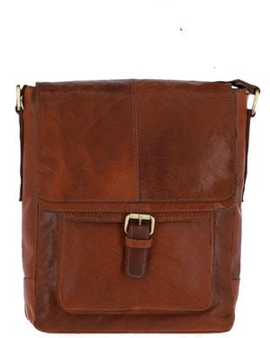 Ashwood Leather Medium Vintage Wash Travel Bag - Brown