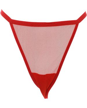 Kisses&Love Dames String Van Mesh 21682 - Rood