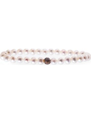 Lancaster Jla-Br-Sb-5-Wh Ladies Bracelet - Metallic