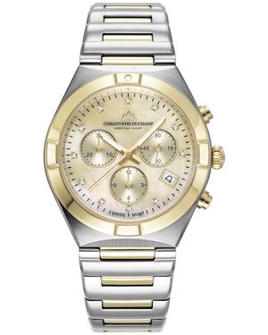 Christophe Duchamp Champagne D'Orsay Watch 38Mm - Metallic