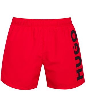 HUGO Boss Abas Swim Shorts - Red
