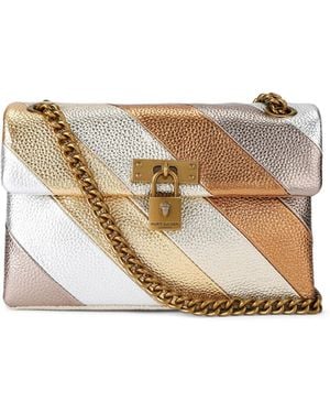 Kurt Geiger Leather Mini Brixton Bag - White