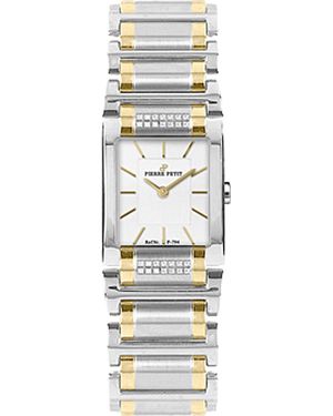 Pierre Petit Serie Laval Watch Stainless Steel - Black