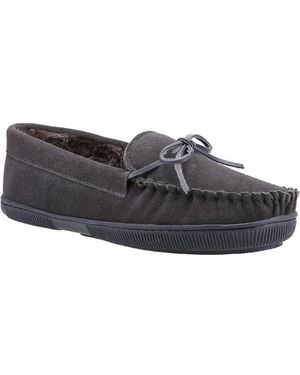 Hush Puppies Ace Slippers - Grey