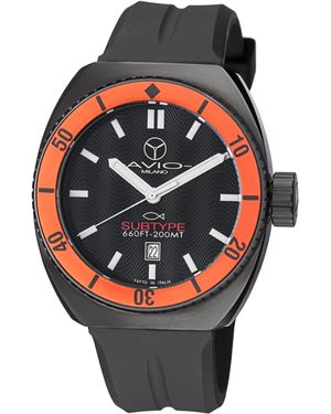 Avio Milano Subtype Watch Rubber - Grey