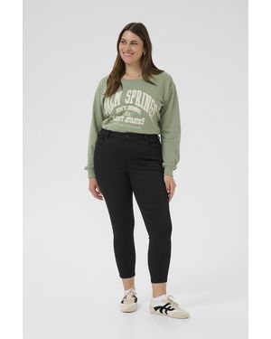 Kaffe Jeans Kcdina Jeans Slim Fit - Groen
