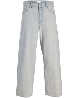 Jack & Jones And 354 Straight Leg Jeans Denim) - Grey
