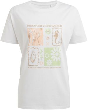 Craghoppers Ladies Yago Discover Your World T-Shirt - White