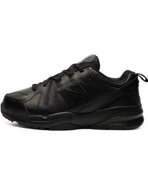 New Balance 608 V5 Wide Fit Trainers - Black