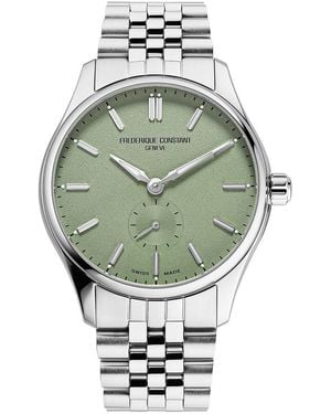 Frederique Constant Frédérique Classics Index Small Seconds Watch Fc-530Gr3B6B Stainless Steel - Grey
