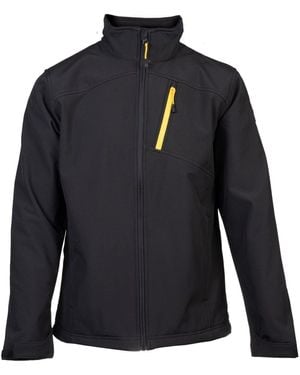 Caterpillar Essentials Shell Softshell Jacket - Blue