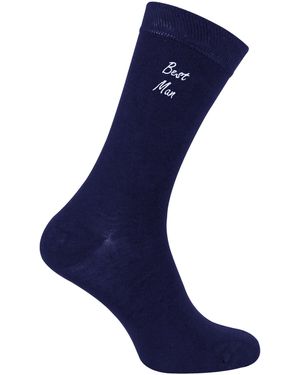 Sock Snob Wedding Socks For Groom Groomsman Best Father Of The And Bride - Blue