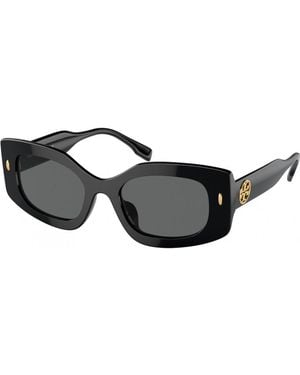 Tory Burch Ty7202U 50 170973 Sunglasses - Black