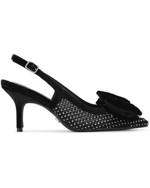 Carvela Kurt Geiger Lavish Jewel Bow Heels - Black