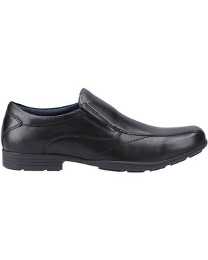 Pod Dundee Leather Shoes - Black