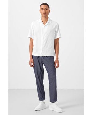 TOMMY LIFE Straight-Leg Pull-On Chinos - Blue