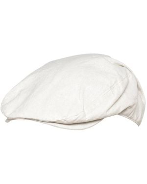 Sock Snob Linen Flat Cap - Black