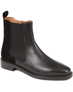 Jones Bootmaker Gessica Leather Chelsea Boots - Black