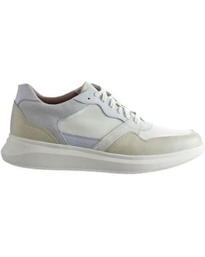 Clarks Un Globe Run Trainers - Grey