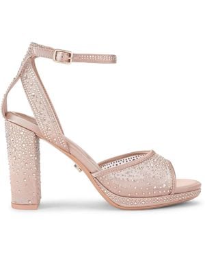 Carvela Kurt Geiger Lovebird Mesh Platform Sandals - Pink