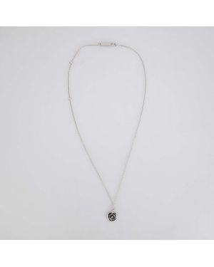 Ambush Smiley Charm Necklace - White