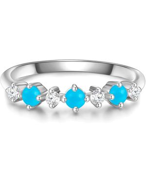 Glanzstücke München Sterling Ring - Blue
