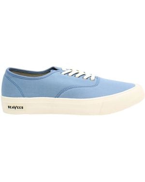Seavees Legend Standard Plimsolls Canvas - Blue