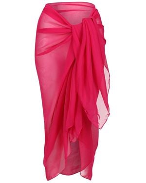 Regatta Shayla Saron Midi Sarong Skirt - Red
