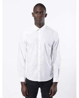 Luke 1977 Well Spent Youth Regular Fit Smart Shirt - White