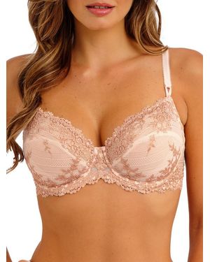 Wacoal Embrace Lace Underwire Bra - Brown