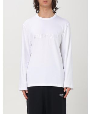 Helmut Lang Langsleeve T-shirt Met Ronde Hals - Wit