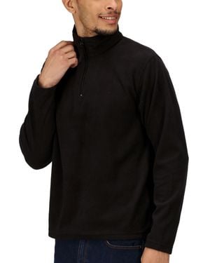 Regatta Professional Micro Zip Pullover Half Zip Fleece Jumper Jumper - Black
