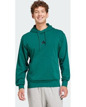 adidas Essentials Feelcozy French Terry Hoodie - Green