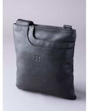 Lakeland Leather Allerdale Cross Body Bag - Blue
