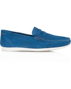 Silver Street London Stanhope Loafers - Blue