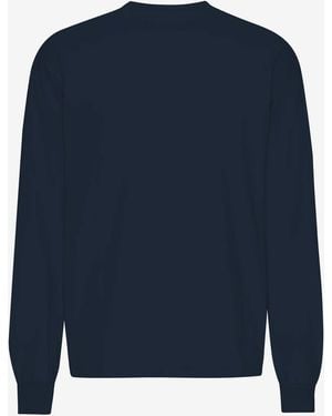 COLORFUL STANDARD Long Sleeve T-Shirt - Blue
