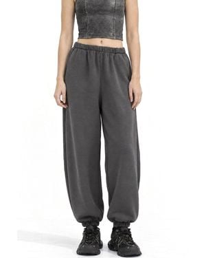 Busem Cotton-Blend Trousers - Black