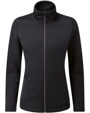 PREMIER Ladies Dyed Sweat Jacket - Black