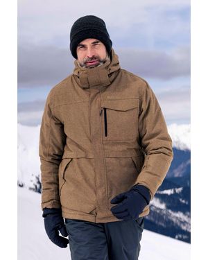 Mountain Warehouse 'Comet Ii' Padded Ski Jacket Waterproof Breathable Coat Polyamide - Blue
