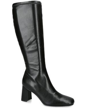 Steve Madden Holly Knee High Heeled Boots - Black