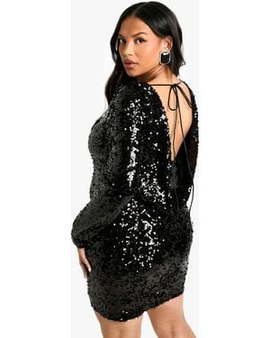 glitter dress green Olive Green Sequin Strapless High Split Long Prom Dress main image 1
