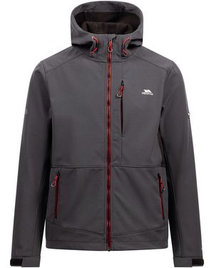 Trespass Dante Soft Shell Jacket (Dark) - Grey