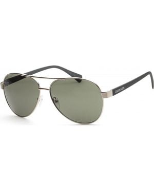 Calvin Klein Ck19316Sn 60 045 Sunglasses - Metallic