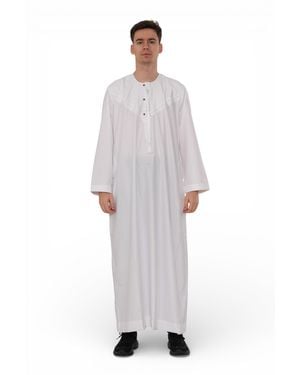 Thobez Eid Moroccan Jubba Robe Djellaba Ramadan Eid Thobe - Grey