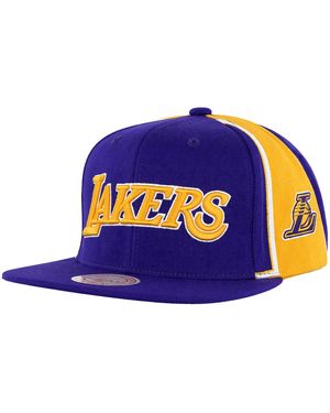 Mitchell & Ness Nba Los Angeles Lakers Short Hook Cap - Blue